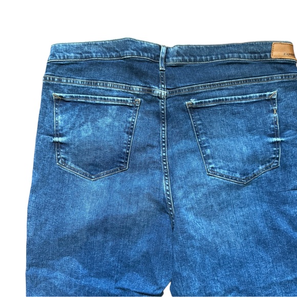 Express Mom Jean Super high rise size 18r - Picture 4 of 7